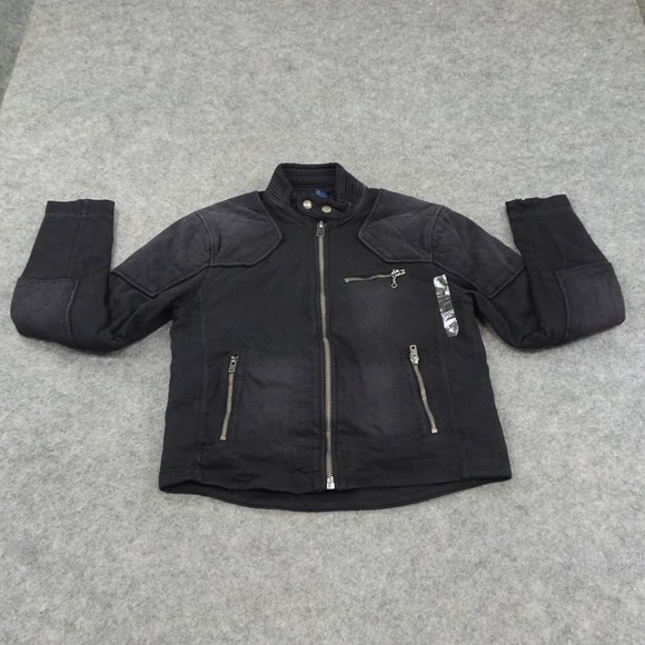 Polo Ralph Lauren Jacket Womens Small Black Quilted Cotton Zip Front A - Picture 2 of 13